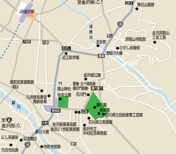 金沢マップ