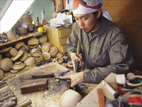 工房 なかじま［木地師］