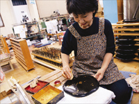 大下美術工房［シルクスクリーン蒔絵］